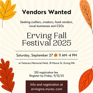 Fall Festival call for vendors